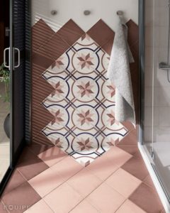 Плитка керамическая ART NOUVEAU Coral Pink 20х20 см